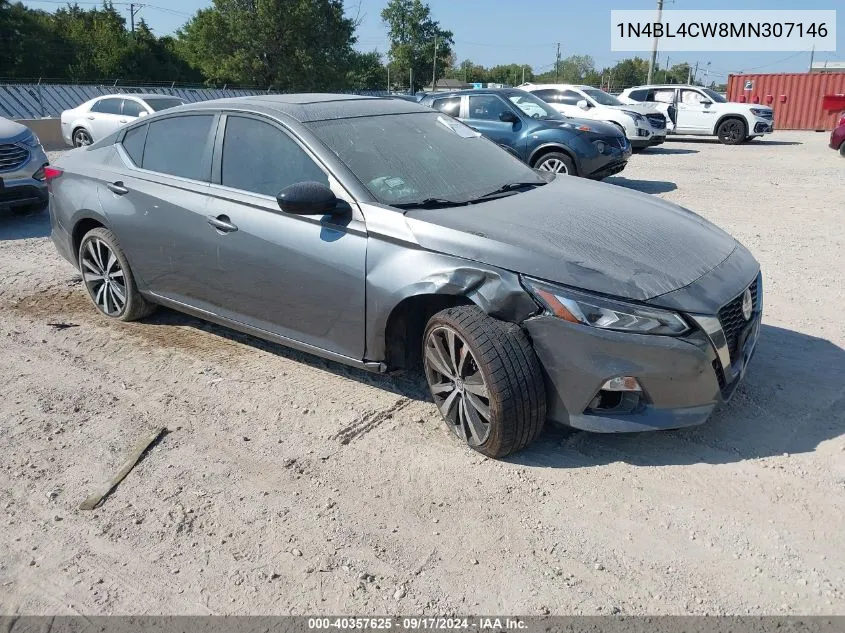 1N4BL4CW8MN307146 2021 Nissan Altima Sr Intelligent Awd