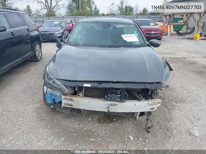 2021 Nissan Altima Sv Fwd VIN: 1N4BL4DV7MN327703 Lot: 40359445