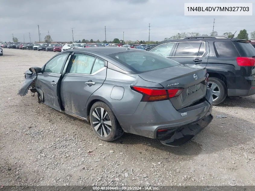 1N4BL4DV7MN327703 2021 Nissan Altima Sv Fwd