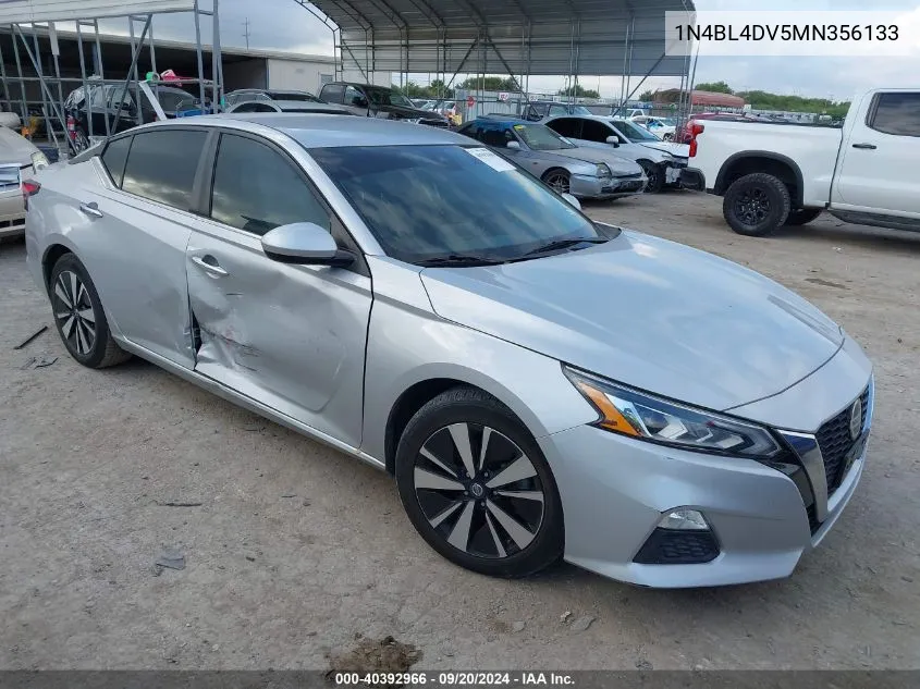 2021 Nissan Altima Sv Fwd VIN: 1N4BL4DV5MN356133 Lot: 40392966