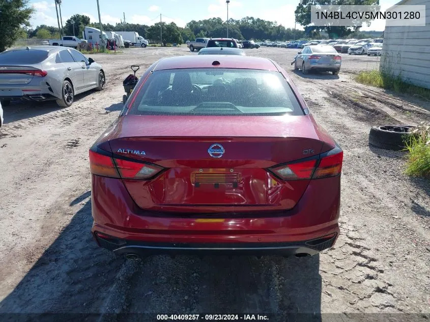 1N4BL4CV5MN301280 2021 Nissan Altima Sr