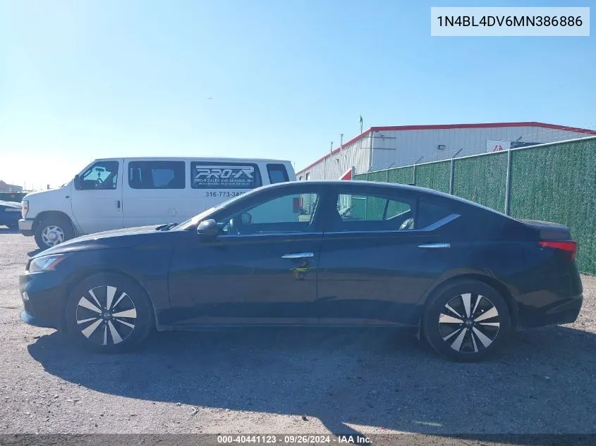 1N4BL4DV6MN386886 2021 Nissan Altima Sv Fwd