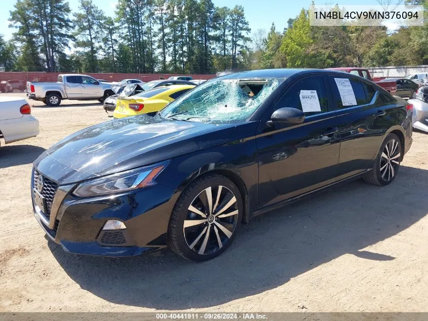 1N4BL4CV9MN376094 2021 Nissan Altima Sr Fwd