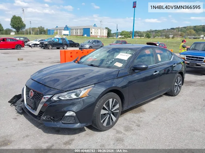 1N4BL4DV5MN366595 2021 Nissan Altima Sv Fwd