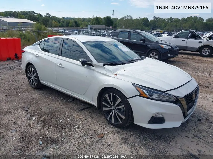 1N4BL4CV1MN379166 2021 Nissan Altima Sr