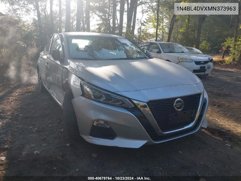 2021 Nissan Altima Sv Fwd VIN: 1N4BL4DVXMN373963 Lot: 40679764