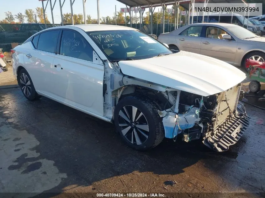 2021 Nissan Altima Sv Fwd VIN: 1N4BL4DV0MN393994 Lot: 40709424