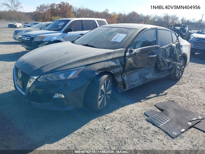 1N4BL4DV5MN404956 2021 Nissan Altima Sv Fwd