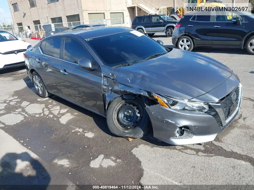 2021 Nissan Altima S Fwd VIN: 1N4BL4BV8MN302697 Lot: 40819464