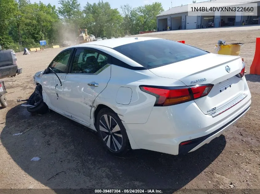 1N4BL4DVXNN322660 2022 Nissan Altima Sv Fwd