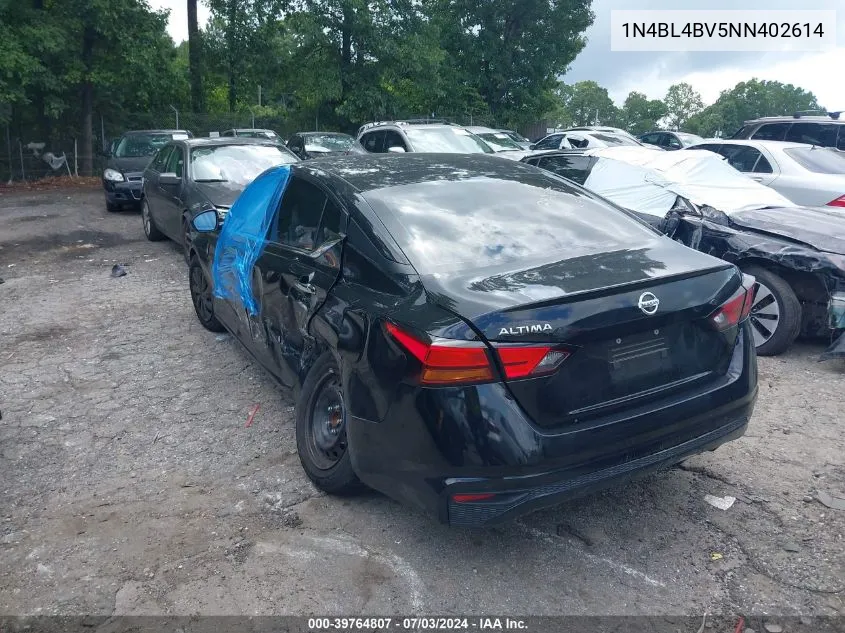 1N4BL4BV5NN402614 2022 Nissan Altima S Fwd