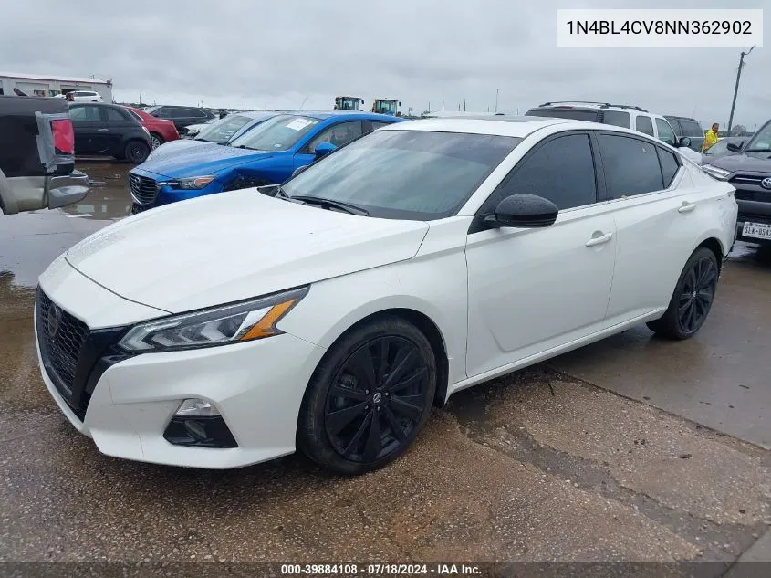 1N4BL4CV8NN362902 2022 Nissan Altima Sr Fwd