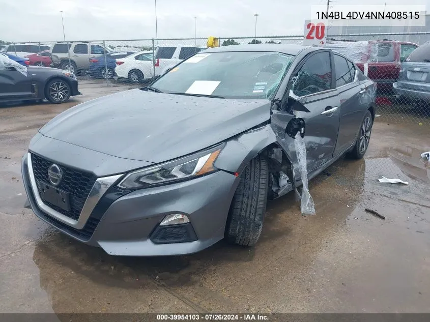 1N4BL4DV4NN408515 2022 Nissan Altima Sv Fwd