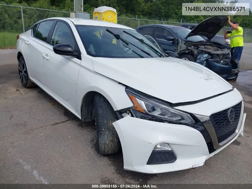 1N4BL4CVXNN386571 2022 Nissan Altima Sr Fwd