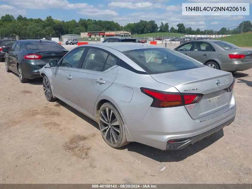 1N4BL4CV2NN420616 2022 Nissan Altima Sr Fwd