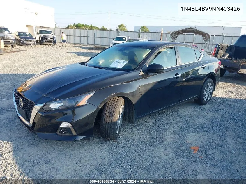 1N4BL4BV9NN403426 2022 Nissan Altima S