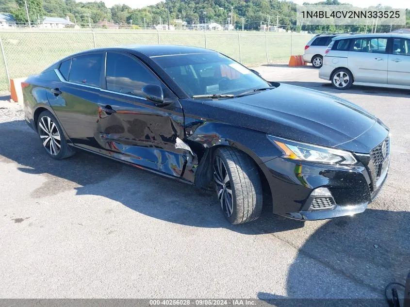 2022 Nissan Altima Sr VIN: 1N4BL4CV2NN333525 Lot: 40256028