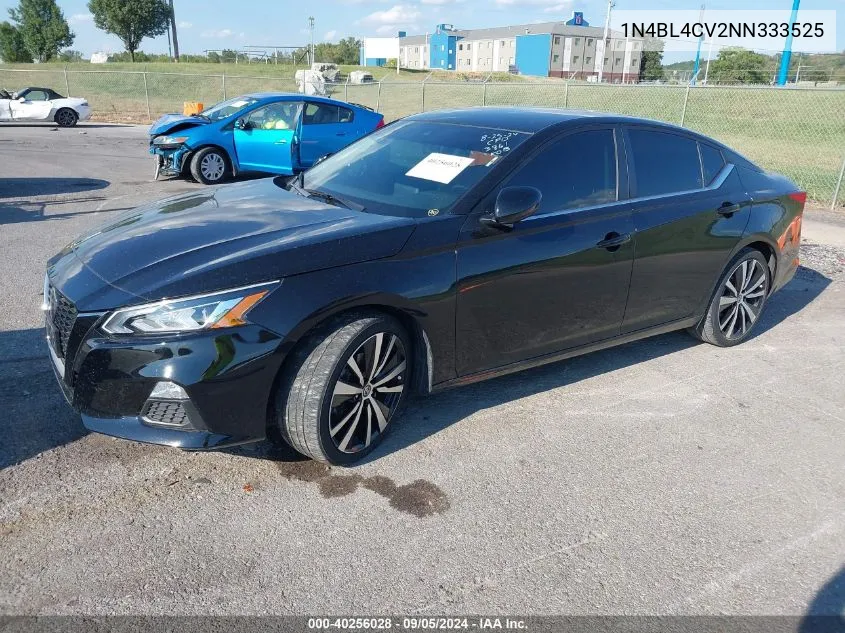 2022 Nissan Altima Sr VIN: 1N4BL4CV2NN333525 Lot: 40256028