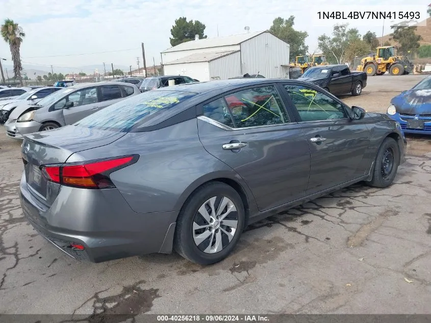 2022 Nissan Altima S Fwd VIN: 1N4BL4BV7NN415493 Lot: 40256218