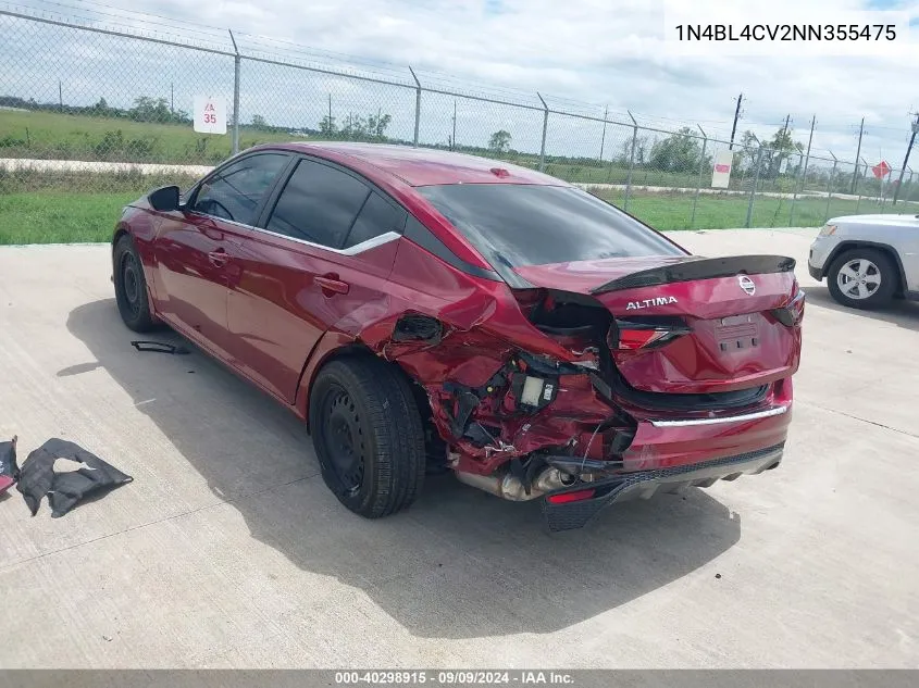 1N4BL4CV2NN355475 2022 Nissan Altima Sr Fwd