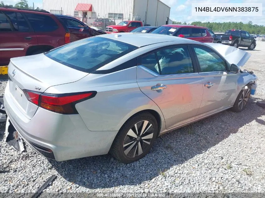 1N4BL4DV6NN383875 2022 Nissan Altima Sv Fwd