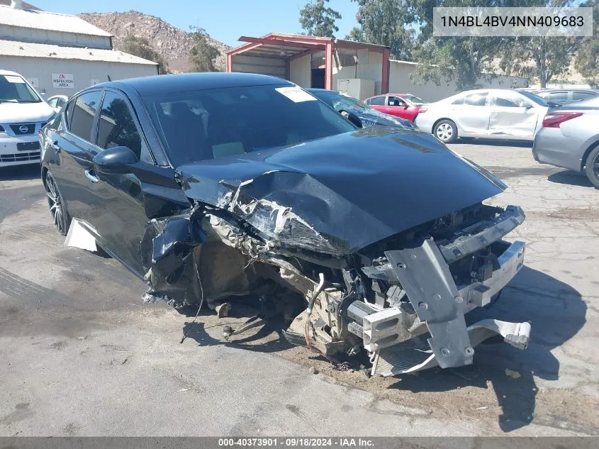 2022 Nissan Altima S Fwd VIN: 1N4BL4BV4NN409683 Lot: 40373901