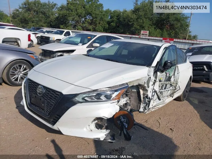 1N4BL4CV4NN303474 2022 Nissan Altima Sr