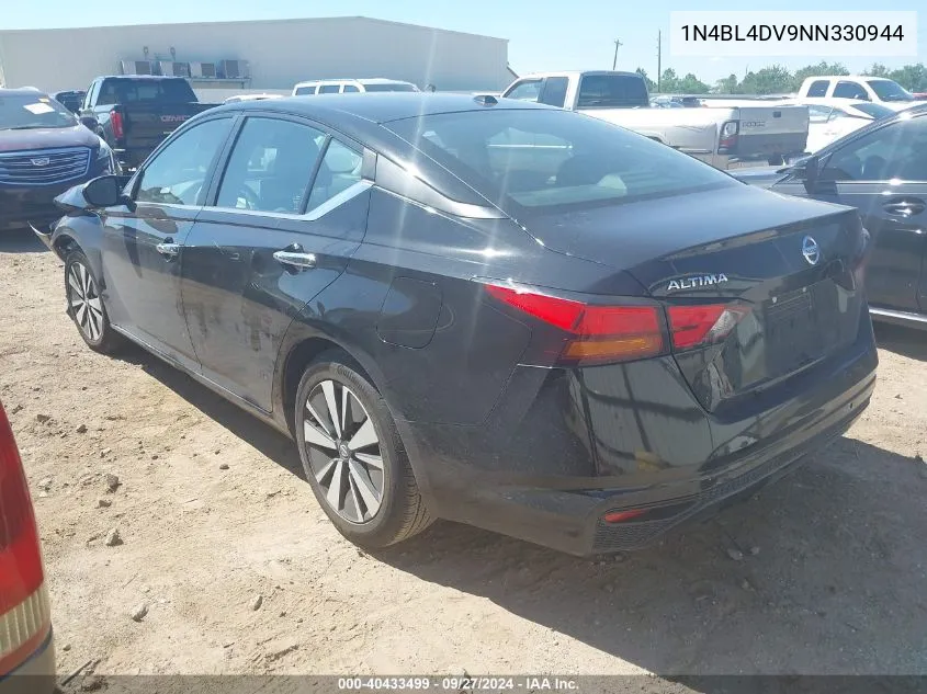 1N4BL4DV9NN330944 2022 Nissan Altima Sv Fwd