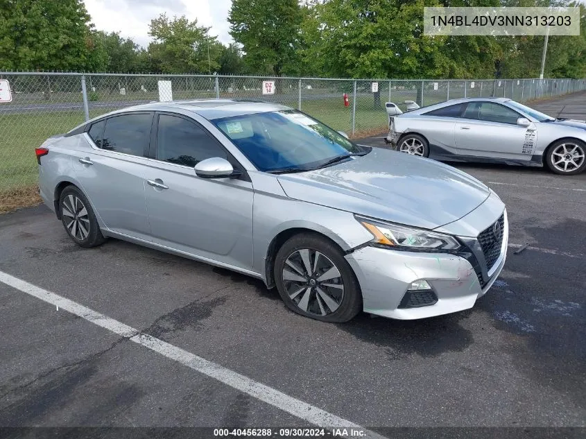 2022 Nissan Altima Sv VIN: 1N4BL4DV3NN313203 Lot: 40456288