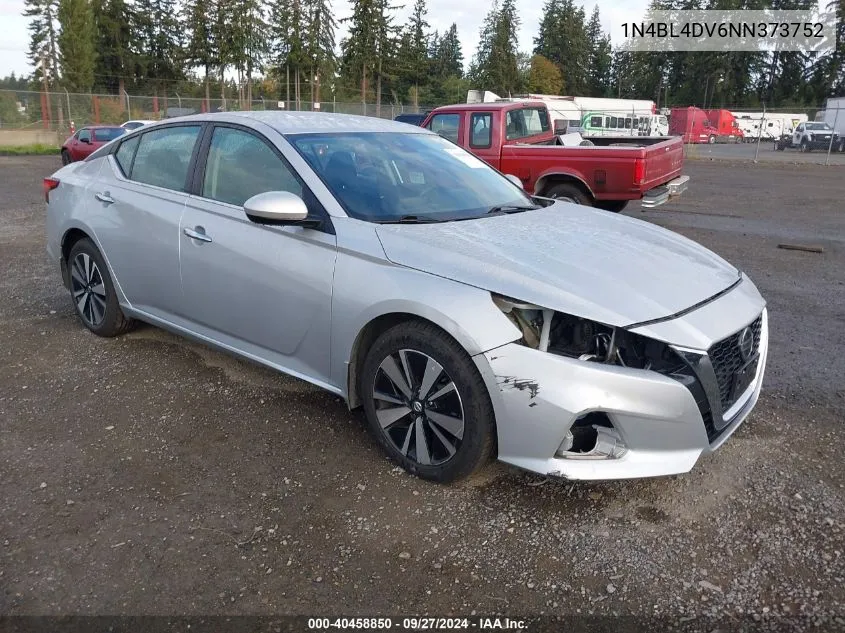 2022 Nissan Altima Sv Fwd VIN: 1N4BL4DV6NN373752 Lot: 40458850