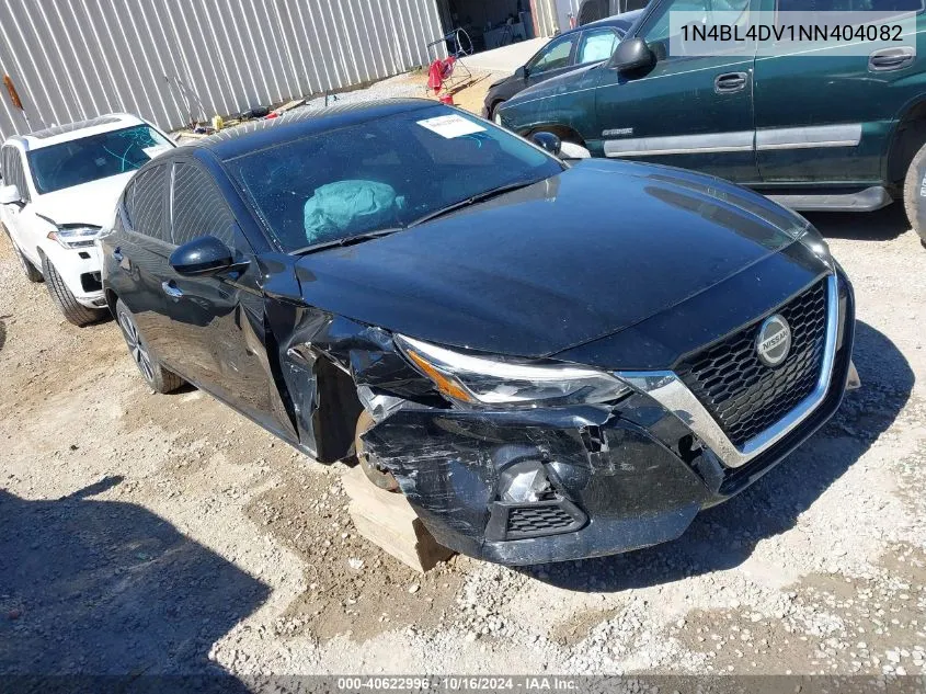 1N4BL4DV1NN404082 2022 Nissan Altima Sv Fwd