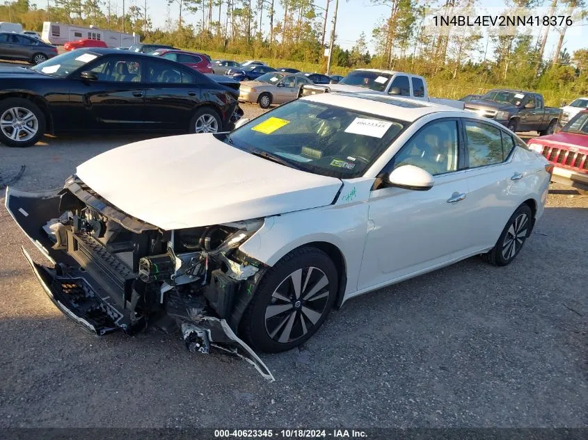 2022 Nissan Altima Sl Fwd VIN: 1N4BL4EV2NN418376 Lot: 40623345