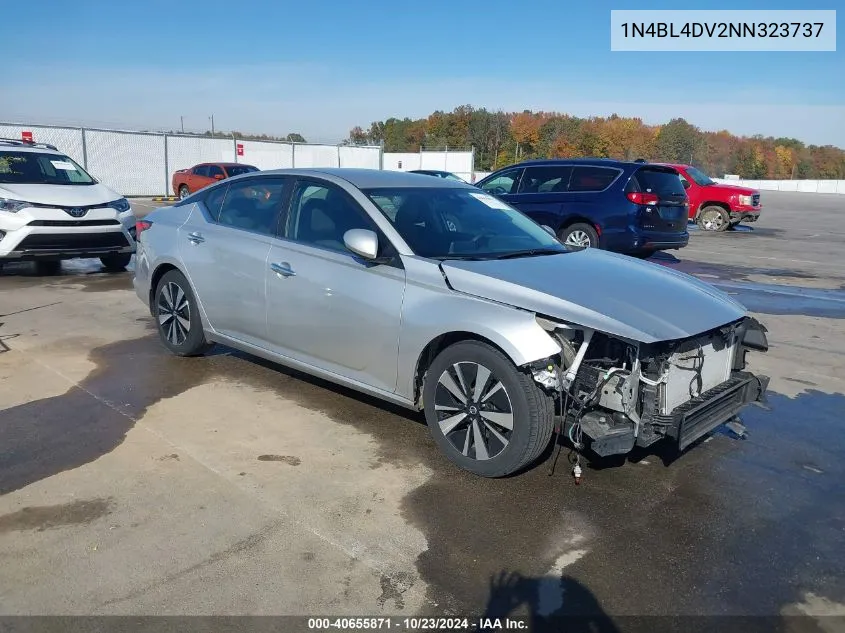 2022 Nissan Altima Sv Fwd VIN: 1N4BL4DV2NN323737 Lot: 40655871