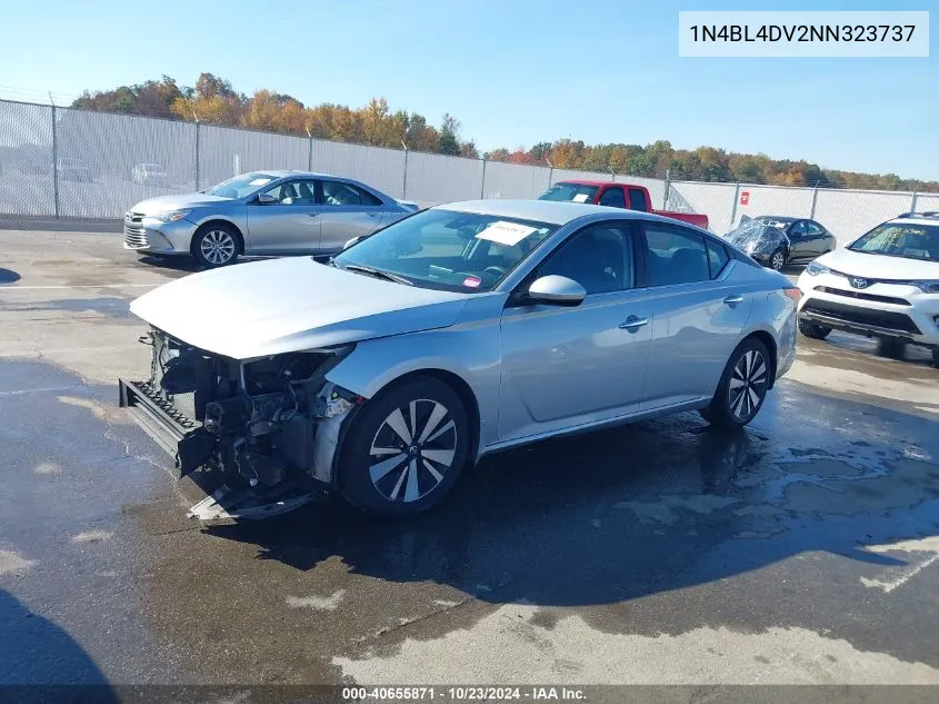 2022 Nissan Altima Sv Fwd VIN: 1N4BL4DV2NN323737 Lot: 40655871