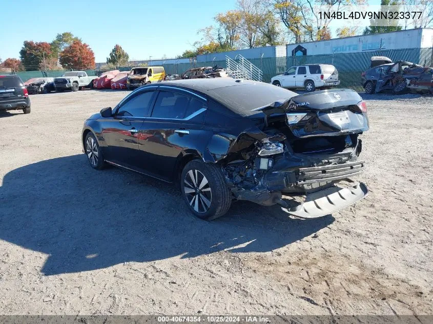 2022 Nissan Altima Sv Fwd VIN: 1N4BL4DV9NN323377 Lot: 40674354