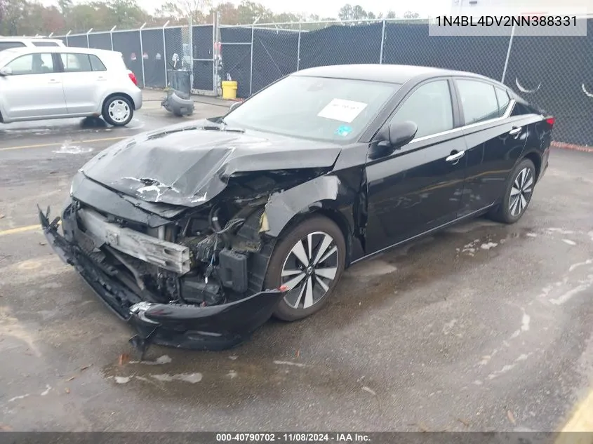 1N4BL4DV2NN388331 2022 Nissan Altima Sv Fwd