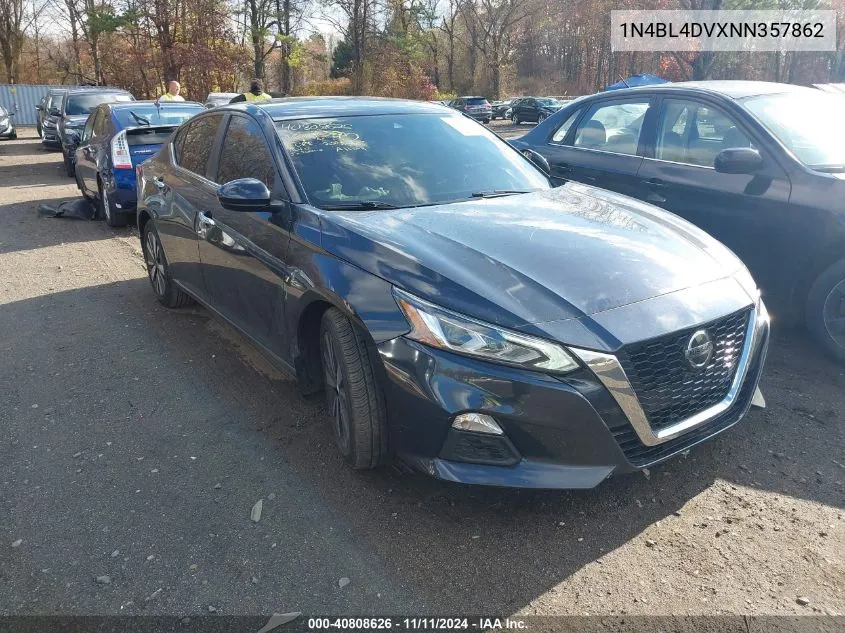 2022 Nissan Altima Sv Fwd VIN: 1N4BL4DVXNN357862 Lot: 40808626