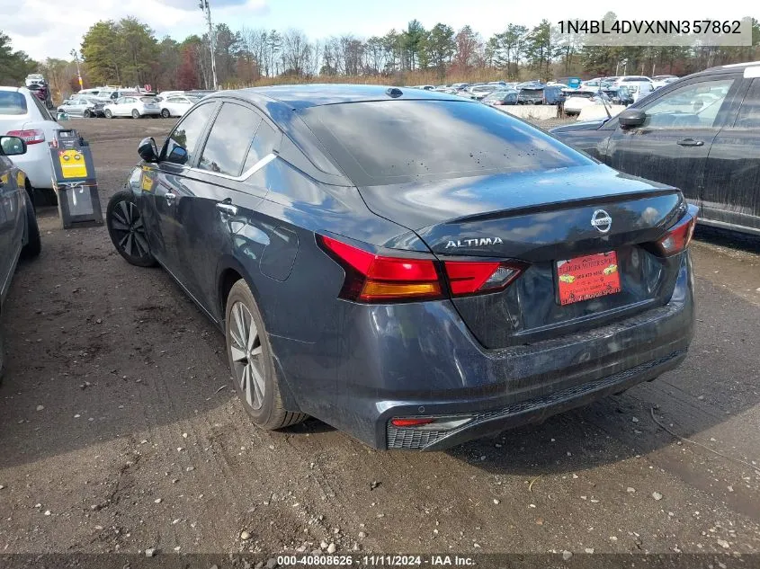 2022 Nissan Altima Sv Fwd VIN: 1N4BL4DVXNN357862 Lot: 40808626