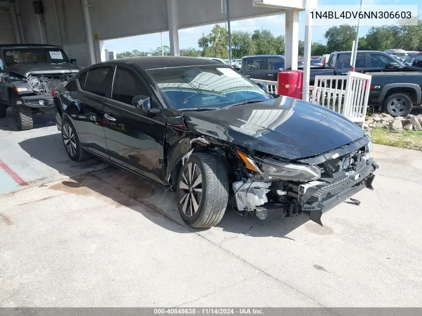 1N4BL4DV6NN306603 2022 Nissan Altima Sv Fwd