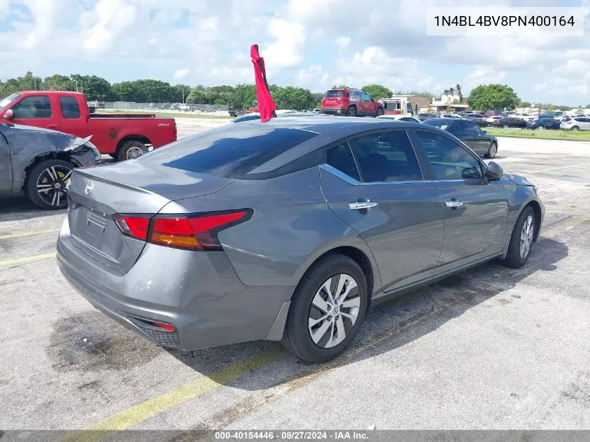 2023 Nissan Altima S Fwd VIN: 1N4BL4BV8PN400164 Lot: 40154446