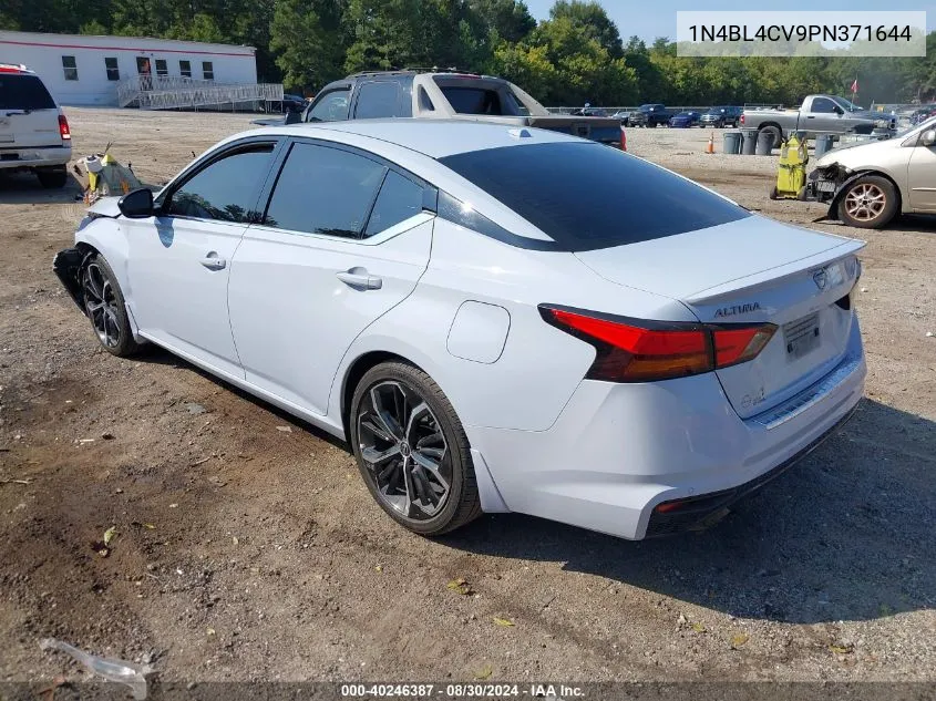 2023 Nissan Altima Sr Fwd VIN: 1N4BL4CV9PN371644 Lot: 40246387