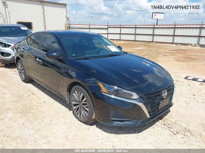 2023 Nissan Altima Sv Fwd VIN: 1N4BL4DV4PN421932 Lot: 40284899