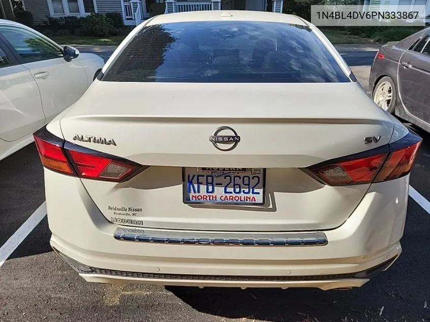 2023 Nissan Altima Sv VIN: 1N4BL4DV6PN333867 Lot: 40304537