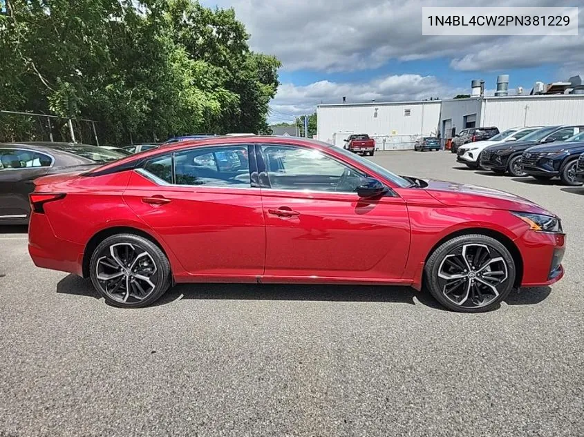 2023 Nissan Altima Sr VIN: 1N4BL4CW2PN381229 Lot: 40304558