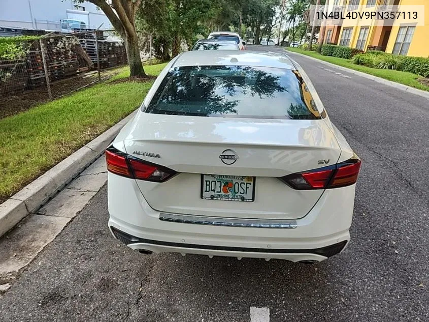 2023 Nissan Altima Sv VIN: 1N4BL4DV9PN357113 Lot: 40304559