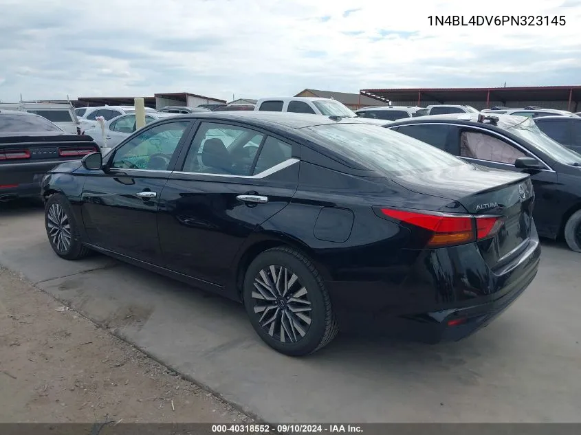 2023 Nissan Altima Sv Fwd VIN: 1N4BL4DV6PN323145 Lot: 40318552