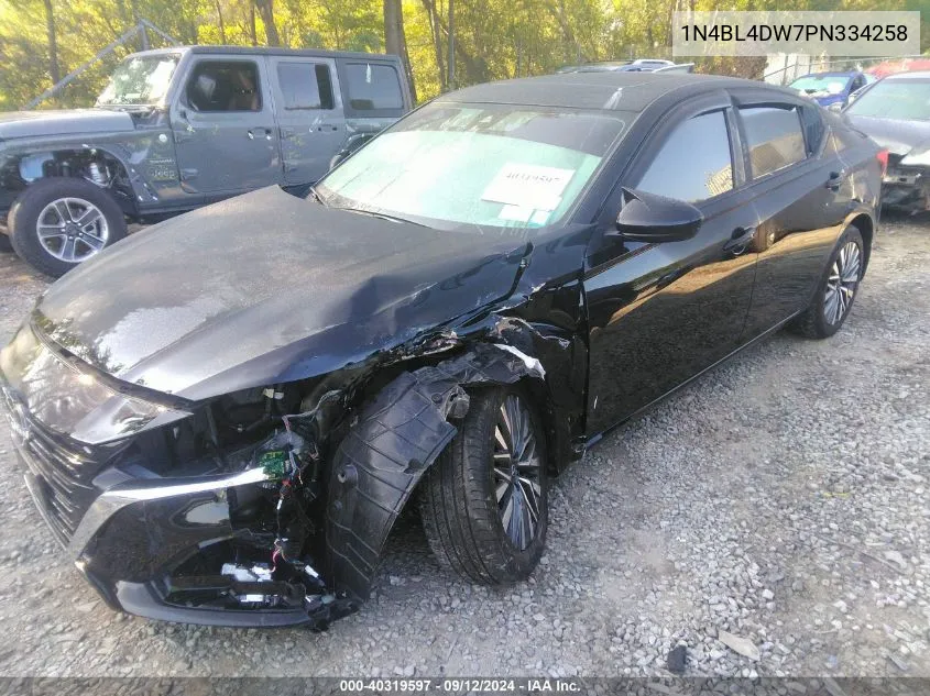 2023 Nissan Altima Sv Intelligent Awd VIN: 1N4BL4DW7PN334258 Lot: 40319597