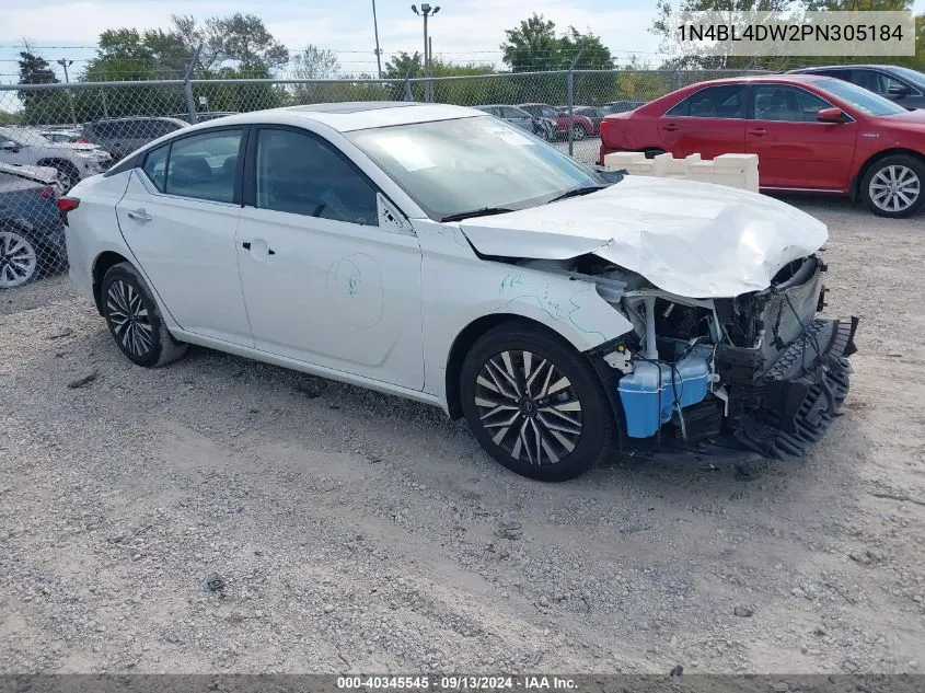 2023 Nissan Altima Sv Intelligent Awd VIN: 1N4BL4DW2PN305184 Lot: 40345545