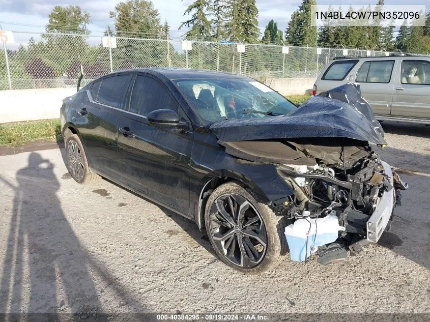 2023 Nissan Altima Sr Intelligent Awd VIN: 1N4BL4CW7PN352096 Lot: 40384295