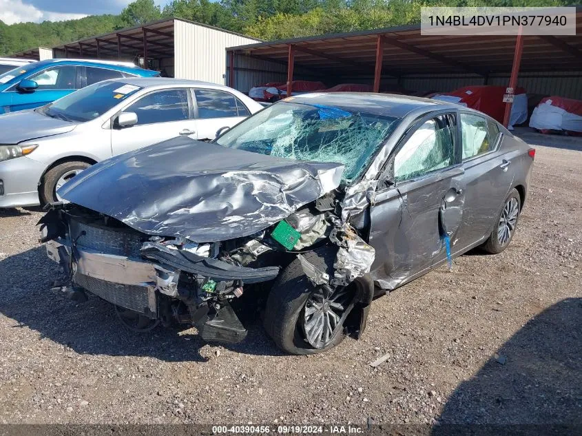 2023 Nissan Altima Sv Fwd VIN: 1N4BL4DV1PN377940 Lot: 40390456